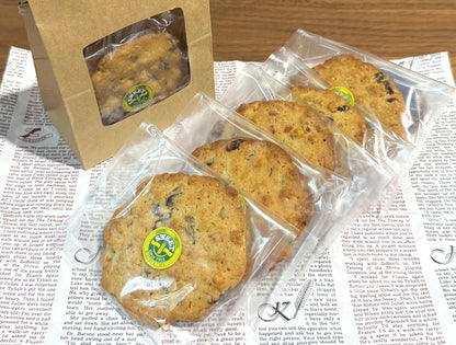 グラノラ＆ドライフルーツのクッキー（Lサイズ×５枚セット）